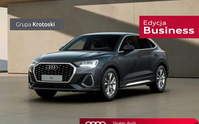 mazowieckie Audi Q3 Sportback cena 188400 przebieg: 10, rok produkcji 2024 z Różan